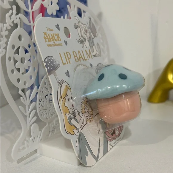 Disney Alice in Wonderland Coconut Scented Mushroom Lip Balm - Picture 3 of 3
